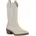 Stiefelparadies Damen Cowboystiefel in Beige Weiss