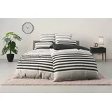 Polycotton recycelt anthrazit 135 x 200 cm + 80 x 80 cm