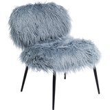 Kare DESIGN Sessel Hairy 87178 Stoff Grau