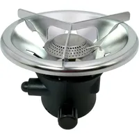 Tolegano Campingkocher mit Piezozündung ohne Stechgaskartuschen 190g, Gaskocher, Propangaskocher,