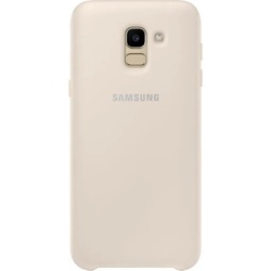 Samsung Dual Layer Cover (Galaxy J6 (2018)), Smartphone Hülle, Gold