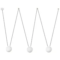 FARO Pendelleuchte MINE SPACE 3-flammig weiß