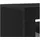 vidaXL TV-Schränk 120 x 35 x 40 cm Schwarz Eichen-Optik Holzwerkstoff