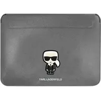 Karl Lagerfeld Sleeve KLCS16PISFG 16 quot silver (16"), Notebooktasche,
