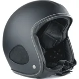 Bores Helm SRM Slight 4 Finale Jethelm mit Leder Innenfutter Matt Schwarz - S - schwarz