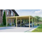 Weka Doppelcarport 618 5,76 x 7,84 m kdi