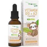 Vit4ever Vitamin D3 + K2 Kids - Tropfen