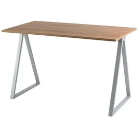 Paperflow Schreibtisch LV9 Walnuss / Grau