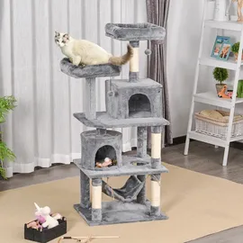 PawHut Kratzbaum 145 cm grau