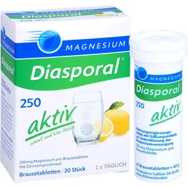 Diasporal Magnesium 250 aktiv Brausetabletten 20 St.