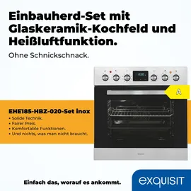 Exquisit EHE185-HBZ-020 Set