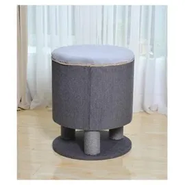 dehner lieblinge Kratzhöhle Vincent, grau, ca. B40/H48/T40 cm, Dunkelgrau