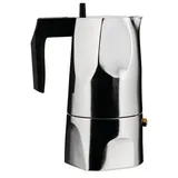 Alessi Mokka Espressomaschine MT18/3 silber
