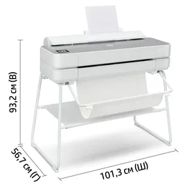 HP DesignJet T200/T600 Druckerständer für T200/T600-Serie, Drucker Zubehör