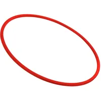 Gymnastikreifen aus Kunststoff, ø 60 cm, 288 g, Rot