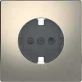 Merten Schuko-Steckdose Nickelmetallic 1 St.