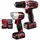 Einhell TE-CD 12/1 Li +22+CL inkl. 2 x 2,0 Ah + 22tlg. Bit-/Bohrer-Set + Akku-Lampe