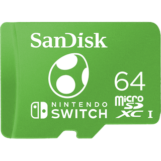 microSDXC UHS-I U3 Class 10 64 GB Yoshi