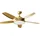 Beliani Deckenventilator mit Licht GOSHAABA