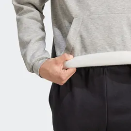 adidas SPORTSWEAR "TARNMUSTER", Herren, Gr. L, grau (medium grau heather), Obermaterial: 55% Baumwolle, 36% Polyester, 9% Viskose, normal, Rundhals, angesetztes Bündchen, Sweatshirts