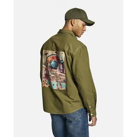 Redefined Rebel Langarmhemd Grün M