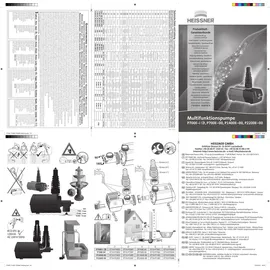HEISSNER Aqua STARK Multifunktionspumpe 2100 - 3400 l/h