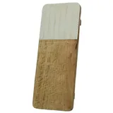 MARELIDA Serviertablett rechteckig Mangoholz in natur/weiß - L: 40cm | Gr.: onesize