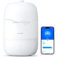 goveelife Smart Luftbefeuchter Schlafzimmer, 3L Top-Fill Humidifier mit Aroma Diffusor & Nachlicht bis zu 25H, 24dB Leise Klein Raumluftbefeuchter Pflanzen, Baby, Kinderzimmer, Growbox