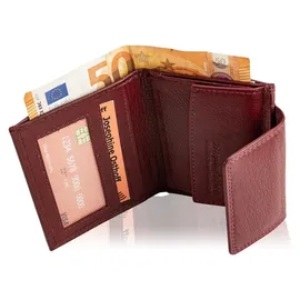 Josephine Osthoff Handtaschen-Manufaktur Josephine Osthoff Geldbörse unisex Portemonnaie bordeaux