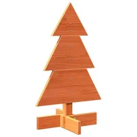 vidaXL Weihnachtsbaum zum Schmücken Wachsbraun 60 cm