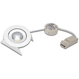 Hera Einbaustrahler 1x LED 30Gr xw ws