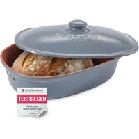 Römertopf Brottopf Aus Natürlicher Keramik, Ideal Für Die Aufbewahrung Von Brot