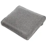 bomoe Loungekissen Outdoor Rücken 50x40x15cm Hellgrau,