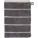 CAWÖ Waschhandschuh Balance 16 x 22 cm Baumwolle Grau Anthrazit
