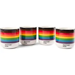 Pantone Thermische Becher 190 ml regenbogenfarben 4 St.
