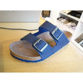 Birkenstock Arizona Vegan Mikrofaser desert dust indigo blue 40
