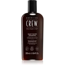 American Crew Daily Silver Shampoo Shampoo für weiße und graue Haare 250 ml