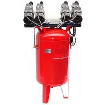 Apex Digital Druckluft Kompressor Silent Leise V8 360/8/150W-St Ölfrei Flüster Kompressor 4PS