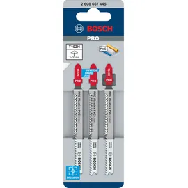Bosch T 102 H Stichsägeblatt 100 mm 3 Stück