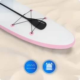 Thunder SUP Board 350 x 81 x 15 cm Weiß/Rosa