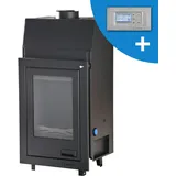Aquaflam 12 Flat Wasserführender Kamineinsatz 12 kW Automatic-Steuerung Kamin