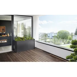 Biohort Belvedere Maxi 150 152 x 53 x 77 cm dunkelgrau metallic