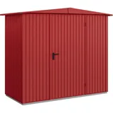 EcoStar Trend-S Typ 1 2,38 x 1,07 m purpurrot Einzeltür