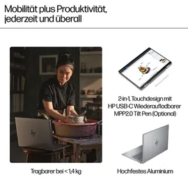 HP Envy x360 14-fa0152ng AMD Ryzen 5 8640HS 16 GB RAM 512 GB SSD Meteor Silver