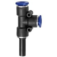 Riegler T-Steckverbindung, Stecknippel 16 »Blaue Serie« L-Form, Schl.-Ã ̃16