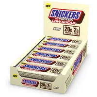 Mars Protein Snickers Low Sugar High Protein Bar - 12x57g - White Chocolate
