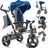Kidiz Dreirad 5in1 blau