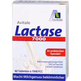 Avitale Lactase Tabletten 80 St.