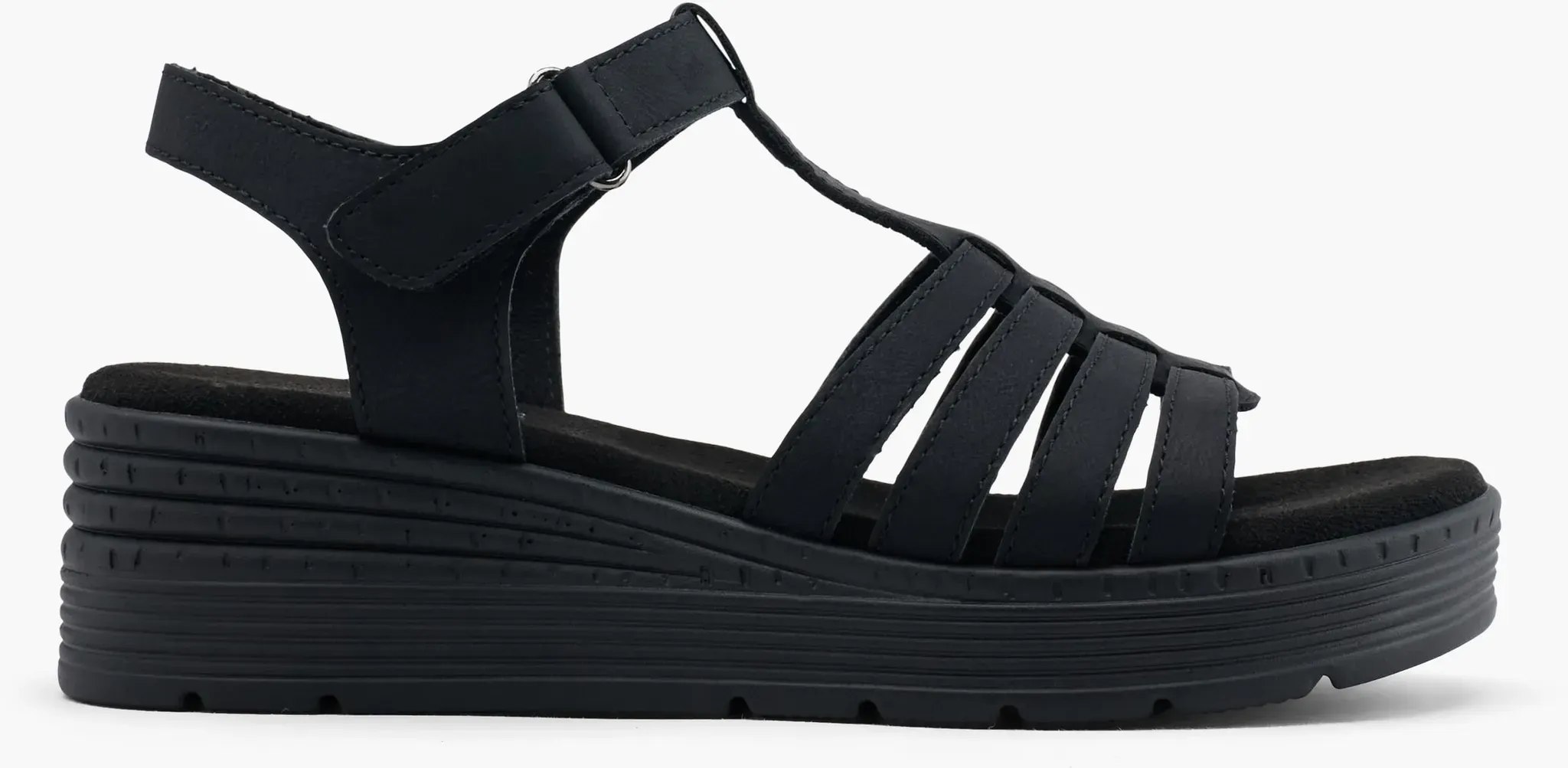 Easy Street  Sandalette Schwarz, Damen, Größe: 7 1/2, Material: Synthetik/Textil - Easy Street  Sandalette Schwarz, Damen, Größe: 7 1/2, Material: Synthetik/Textil - woman - Schwarz