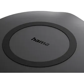 Hama Wireless Charger, kabelloses Smartphone-Ladepad, 15 W, Schwarz